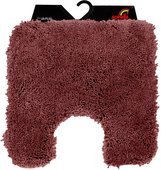Коврик для туалета 55x55см коричневый Spirella HIGHLAND 1014188