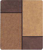 Коврик для ванной 55x65см Spirella UNIT коричневый 1015666