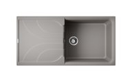 Кухонная мойка Omoikiri Yasugata 100-GR Tetogranit, leningrad grey 4993568