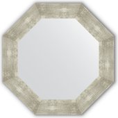 Зеркало Evoform Octagon 666x666 в багетной раме 90мм, алюминий BY 3812
