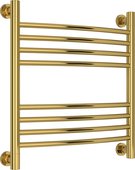 Полотенцесушитель водяной Сунержа Богема+ выгнутая 500x500, золото 03-0221-5050