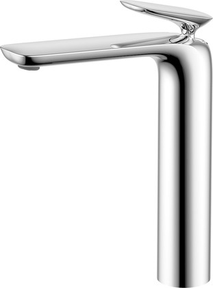 Смеситель для раковины AQUAme Como, высокий, хром AQM6514CR