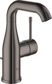 Смеситель для раковины Grohe Essence M-Size настенный, встраиваемый, тёмный графит глянцевый 23462A01