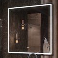 Зеркало Vigo Roberta Luxe 1000x1000 LED-подсветка, подогрев, бесконтактный выключатель, часы, диммер 295