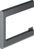 Держатель для туалетной бумаги Keuco Edition 400, открытая форма, чёрный хром шлифованный 11562 130000