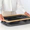 Складная корзина для белья Brabantia, 40л, чёрный перец 232725