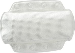 Подушка для ванны на присосках 32x23см белая Spirella ALASKA 1070523