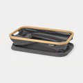 Складная корзина для белья Brabantia, 40л, чёрный перец 232725