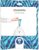Мешки для мусора Brabantia PerfectFit 5л, размер W, 40шт 137846