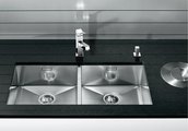 Кухонная мойка без крыла, нержавеющая сталь зеркальной полировки Blanco Zerox 400/400-U 517259