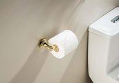Держатель туалетной бумаги Aquatek Классик, полированное золото AQ4508PG
