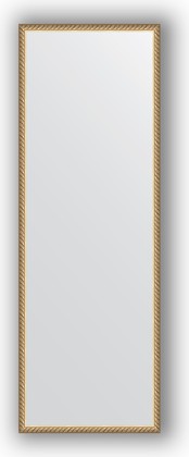 Зеркало Evoform Definite 480x1380 в багетной раме 26мм, витая латунь BY 0720