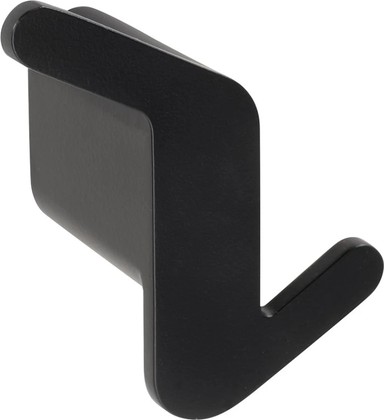Крючок Bemeta Organic black, асимметричный, левый, чёрный матовый 167106200L