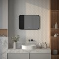Зеркало с окантовкой Defesto Aura 70x50, LED подсветка, сенсорный выключатель, нейтральный белый свет DF 2964SH
