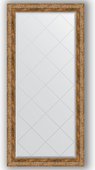Зеркало Evoform Exclusive-G 750x1570 с гравировкой, в багетной раме 85мм, виньетка античная бронза BY 4273