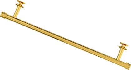 Держатель полотенец Сунержа прямой 470, для полотенцесушителя, золото 03-2012-0470