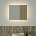 Зеркало с фацетом Defesto Glow 60x50, LED подсветка, ИК-выключатель, тёплый белый свет DF 2513RH