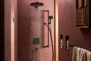 Ручной душ Hansgrohe Alive Select S 125 3jet EcoSmart, матовый чёрный 24511670