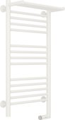 Полотенцесушитель электрический Сунержа Богема 2.0, с полкой, 800x400, МЭМ справа, белый матовый 30-5207-8040