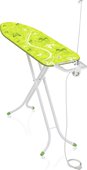 Гладильная доска 120х38см, с электроподключением, салатовый Leifheit AirBoard Compact M Plus 71632