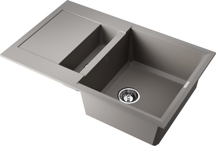 Кухонная мойка Omoikiri Sakaime 78-2-GR с крылом, Tetogranit, leningrad grey 4993559