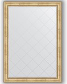Зеркало Evoform Exclusive-G 1370x1920 с гравировкой, в багетной раме 120мм, состаренное серебро с орнаментом BY 4514
