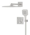 Душевая система скрытого монтажа Grohe Grohtherm SmartControl с термостатом для душа, Supersteel Infinity суперсталь 34864DC0