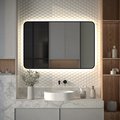 Зеркало с окантовкой Defesto Aura 120x80, LED подсветка, ИК-выключатель, нейтральный белый свет DF 2970RH
