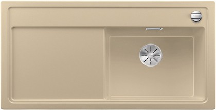 Кухонная мойка Blanco Zenar XL 6S, чаша справа, клапан-автомат, шампань 523950