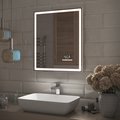 Зеркало Vigo Geometry Media Voice 600x700 LED-подсветка, подогрев, голосовое управление, Bluetooth, дата, время 044