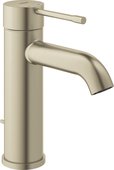 Смеситель для раковины Grohe Essence S-Size, со сливным гарнитуром, EcoJoy, матовый никель 23589EN1