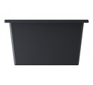 Кухонная мойка Omoikiri Omishima 41 BL Matt Natceramic, врезной монтаж, чёрный матовый 4997482