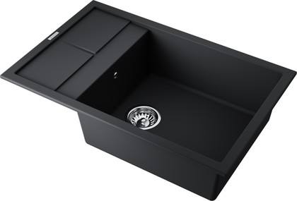 Кухонная мойка Omoikiri Sumi 78A-LB-GB, с крылом, Artceramic, графит 4997101