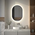 Зеркало с окантовкой Defesto Aura 60x90, LED подсветка, сенсорный выключатель, нейтральный белый свет DF 2925S