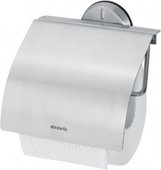 Держатель для туалетной бумаги Brabantia Profile, с крышкой, матовая сталь 427626