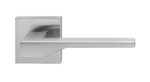 Ручка дверная Colombo Dea, 50x50, с накладкой классик, хром матовый FF21R cromat