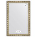 Зеркало Evoform Exclusive 1200x1800 с фацетом, в багетной раме 106мм, барокко золото BY 1321