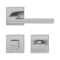 Ручка дверная Colombo Electra, 50x50, хром матовый MS11RSB cromat