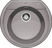 Кухонная мойка без крыла, гранит, алюметаллик Blanco RONDOVAL 45 515670
