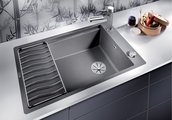 Кухонная мойка Blanco Elon XL 6S-F, клапан-автомат, алюметаллик 524856
