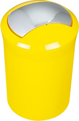 Ведро для мусора Spirella Sydney Acrylic, 5л, жёлтый 1014381