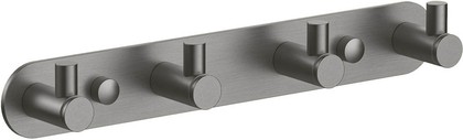 Планка с 4 крючками Aquatek Европа, оружейная сталь AQ4123BGM