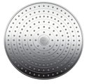 Верхний душ Hansgrohe Raindance Select S300 потолочное соединение, переключение кнопкой, хром-белый 27337400