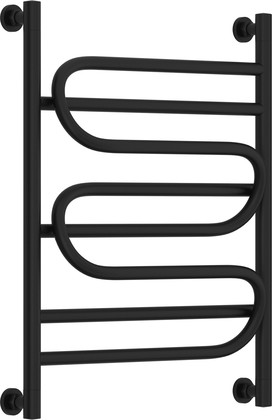 Полотенцесушитель водяной Сунержа Иллюзия+ 700x600, чёрный матовый 31-0210-7060