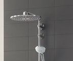 Душевая система Grohe Euphoria SmartControl System 310 Cube Duo, термостат, хром-белый 26508LS0