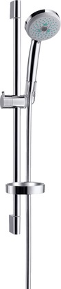 Душевой гарнитур Hansgrohe Croma 100 3jet Multi со штангой 65см и мыльницей 27775000