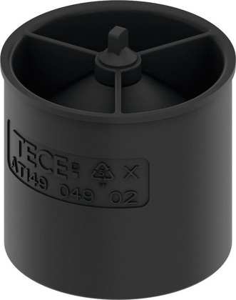 Погружной стакан TECE, с мембраной для сифона, заниженный 660016