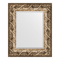 Зеркало Evoform Exclusive 460x560 с фацетом, в багетной раме 84мм, фреска BY 1371