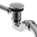 Слив-перелив Washbasin click-clack, хром 3000.01 CR