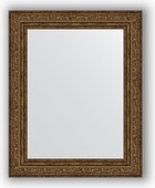 Зеркало Evoform Definite 400x500 в багетной раме 56мм, виньетка состаренная бронза BY 3009
